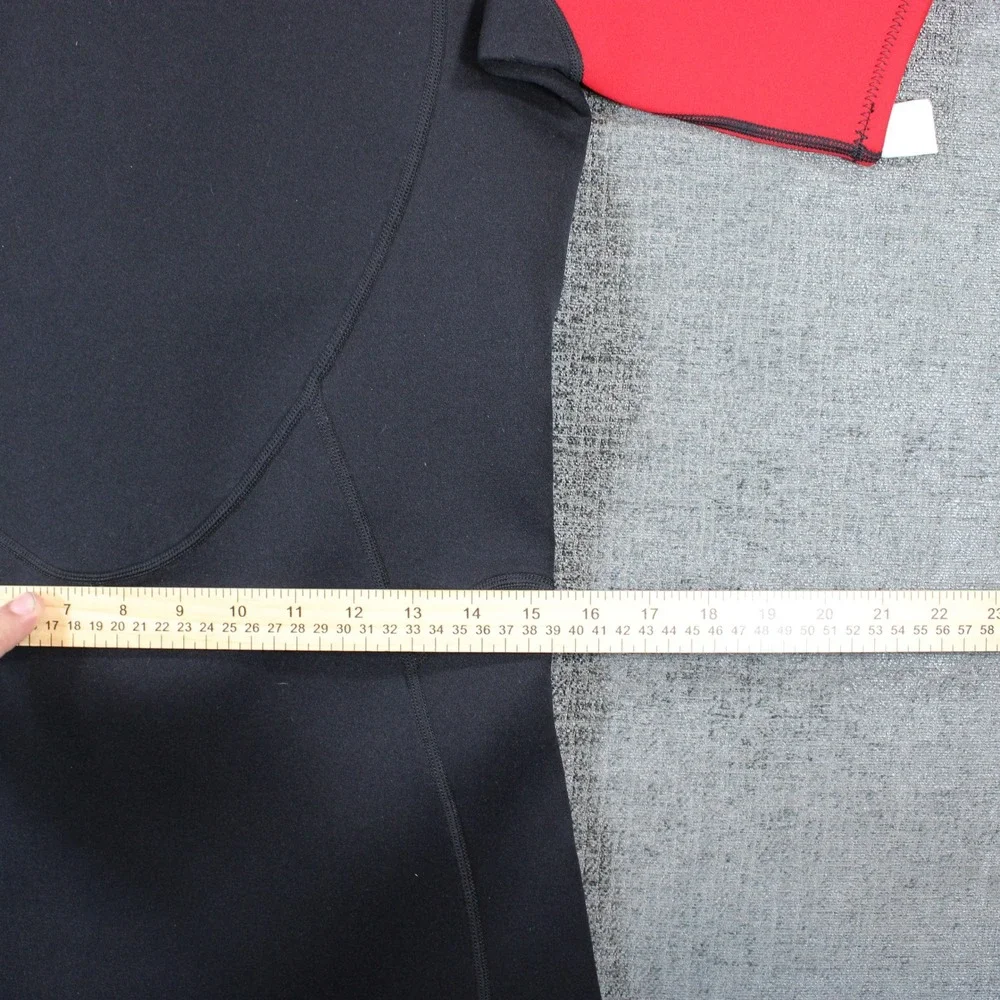 Jobe Fusion Mens XL‎ Shorty Wetsuit Black Red Neoprene Spring Suit 1160645